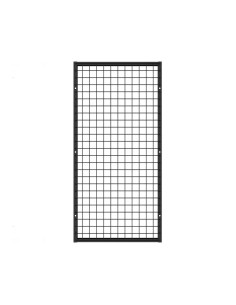 Deko Wandgitter Gitterwand Schwarz - 50 x 102 cm