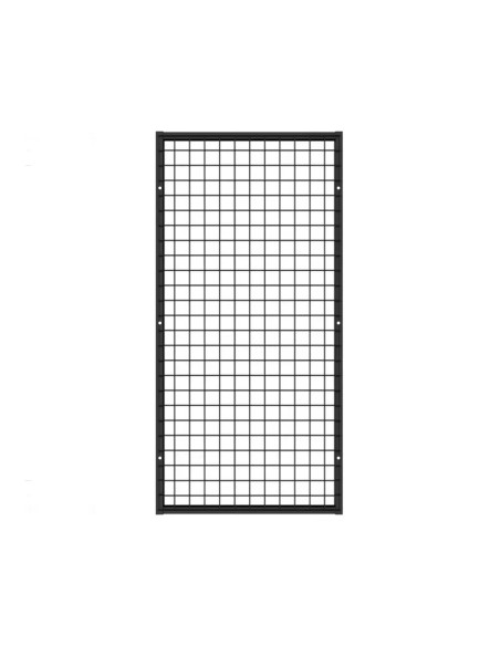 Deko Wandgitter Gitterwand Schwarz - 50 x 102 cm