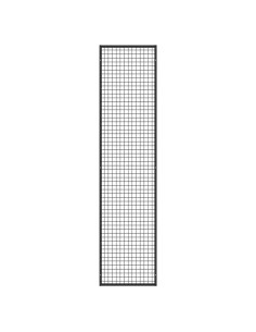 Deko Wandgitter Gitterwand Schwarz - 58 x 242 cm