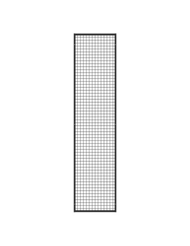 Deko Wandgitter Gitterwand Schwarz - 58 x 242 cm