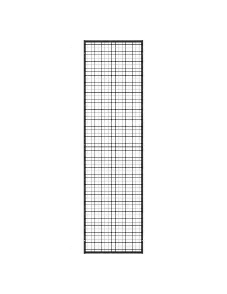 Deko Wandgitter Gitterwand Schwarz - 70 x 250 cm