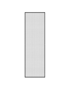 Deko Wandgitter Gitterwand Schwarz - 90 x 290 cm