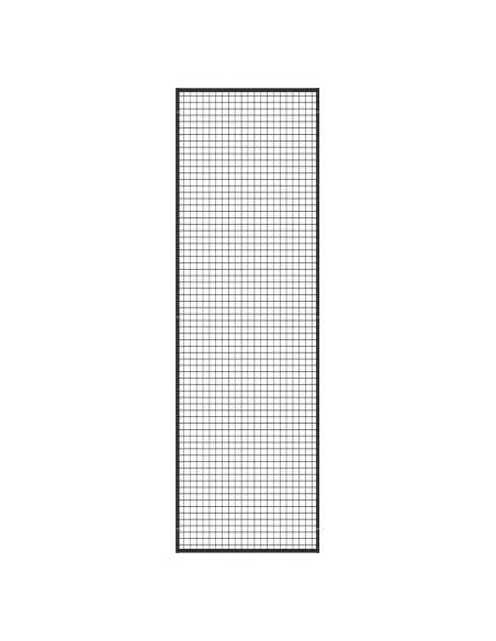 Deko Wandgitter Gitterwand Schwarz - 90 x 290 cm