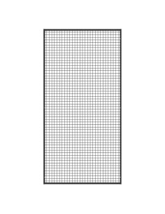 Deko Wandgitter Gitterwand Schwarz - 122 x 242 cm
