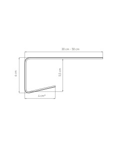 Verkleidung Premium Innenfensterbank - Weiß 2