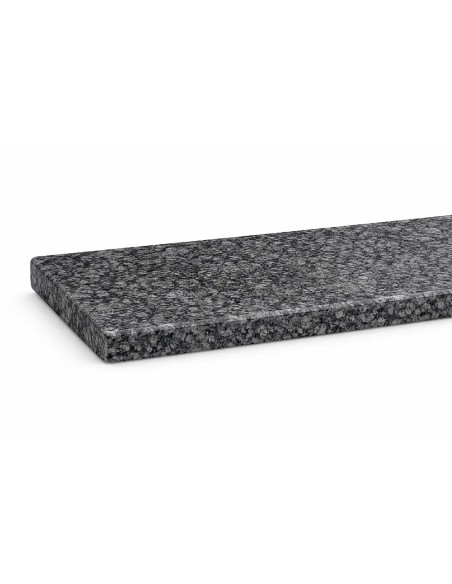 Granit Außenfensterbank - Stahlgrau Lapatura