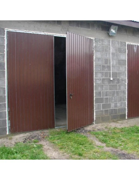 Drehtor Stahl Garagentor Zweiflügeltor Doppelflügeltor 200 x 250 cm
