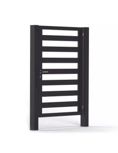 Modern Stahl Pforte Gartentür BR.10
