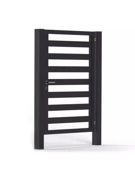 Modern Stahl Pforte Gartentür BR.10
