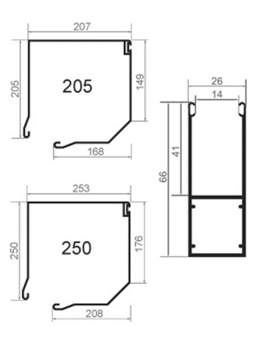 Rollabdeckung Rollo Schutz MINI 52 - 275 x 235 cm