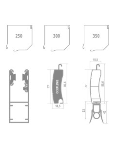 Rolltor Garagentor GUARD 77 - 250 x 250 cm 2