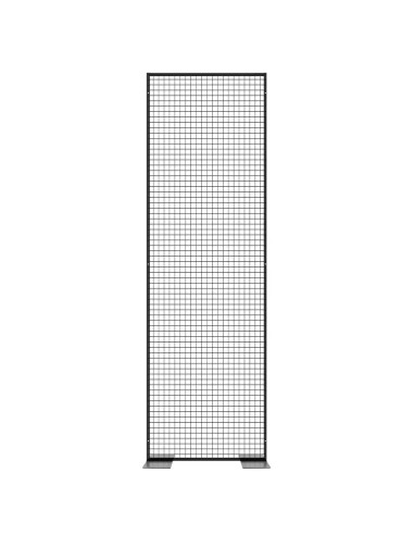 Deko Freistehend Gitterwand Schwarz - 102 x 238 cm