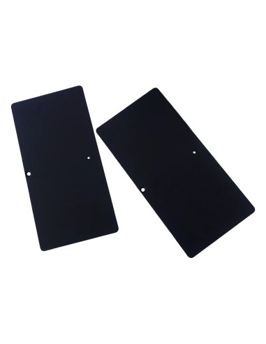 Deko Freistehend Gitterwand Schwarz - 90 x 182 cm