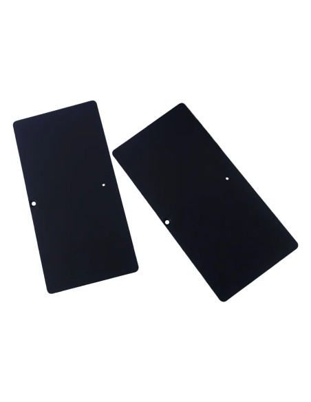 Deko Freistehend Gitterwand Schwarz - 50 x 50 cm