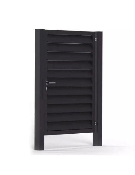 Modern Stahl Pforte Gartentür BR.12