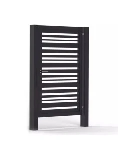 Modern Stahl Pforte Gartentür BR.13