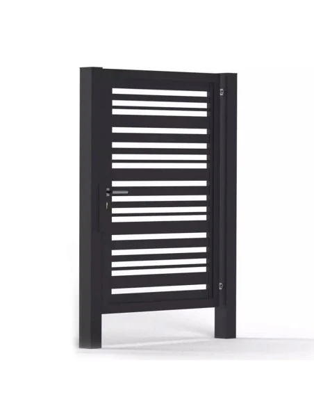 Modern Stahl Pforte Gartentür BR.13