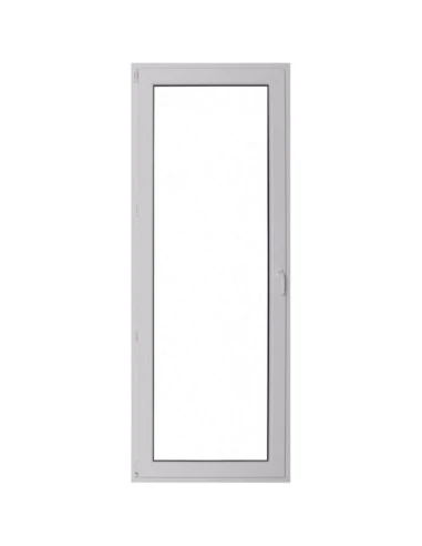 Kunststoff Balkontür Balkontüren PVC 750 x 1950 mm Dreh-Kipp | Bodentiefe Fenster