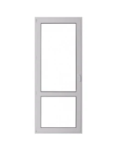 Kunststoff Balkontür Balkontüren PVC 845 x 2075 mm Dreh-Kipp | Bodentiefe Fenster