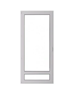 Kunststoff Balkontür Balkontüren PVC 900 x 2000 mm Dreh-Kipp | Bodentiefe Fenster