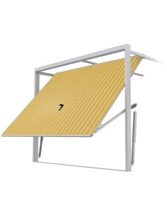 Schwingtor Stahl Garagentor 200 x 220 cm