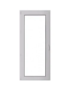 Kunststoff Balkontür Balkontüren PVC 950 x 2150 mm Dreh | Bodentiefe Fenster
