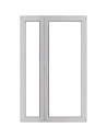 Kunststoff Balkontür Balkontüren PVC 1400 x 2250 mm Dreh | Dreh-Kipp | Bodentiefe Fenster