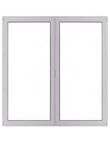 Kunststoff Balkontür Terraseentür PVC 2100 x 2200 mm Dreh | Dreh-Kipp | Bodentiefe Fenster