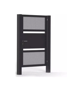 Modern Stahl Pforte Gartentür BR.19