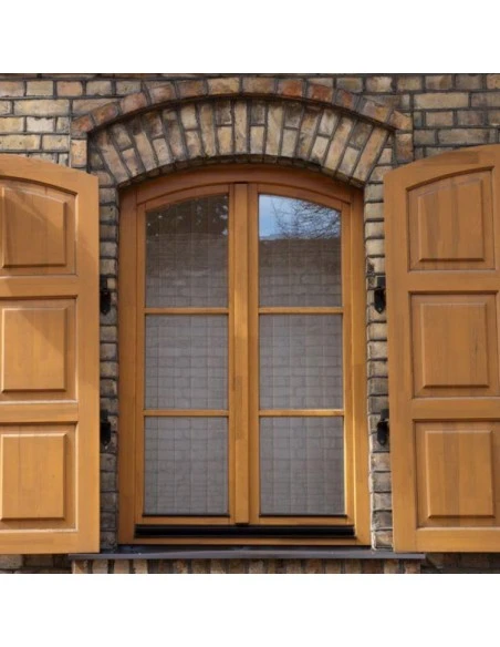 Holzfenster 910 x 2480 mm Meranti kantelholz Dreh