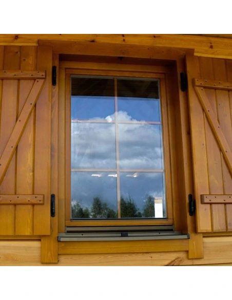 Holzfenster 910 x 2480 mm Meranti kantelholz Dreh