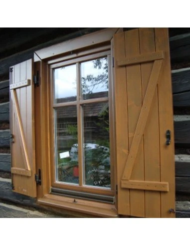 Holzfenster 910 x 2480 mm Meranti kantelholz Dreh