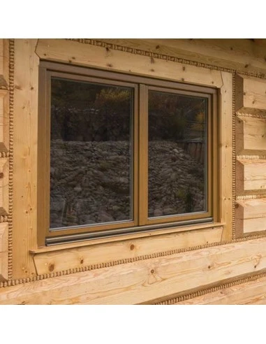 Holzfenster 910 x 2480 mm Meranti kantelholz Dreh