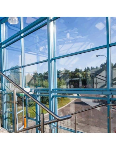 Aluminium Fenster Festverglasung 400 x 1000 mm MB-79N