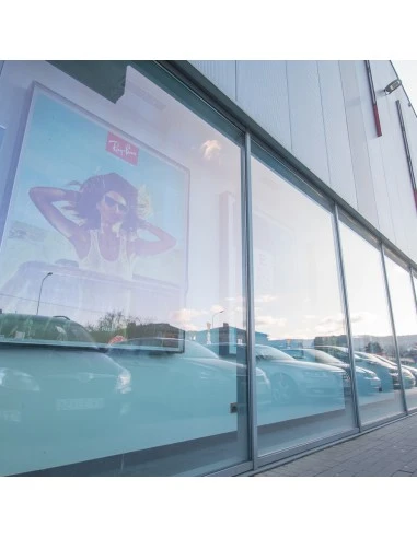 Aluminium Fenster Festverglasung 400 x 1000 mm MB-79N