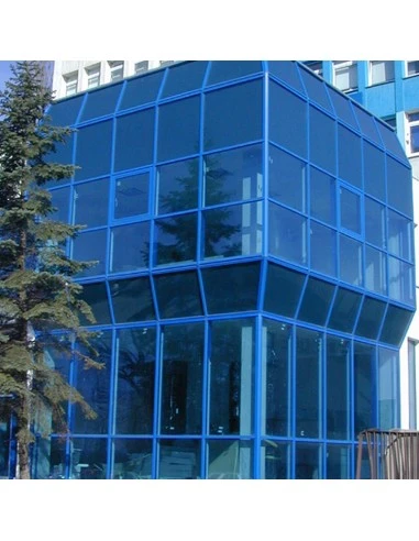 Aluminium Fenster Festverglasung 400 x 1000 mm MB-79N