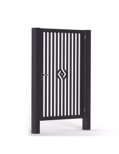 Modern Stahl Pforte Gartentür BR.26