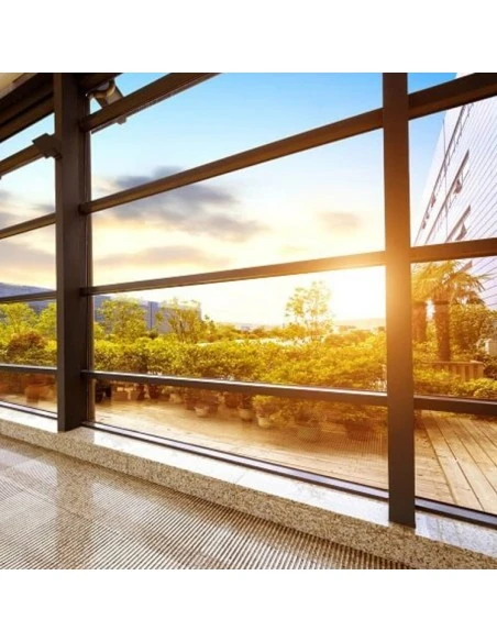 Aluminium Fenster Festverglasung 300 x 1800 mm MB-79N