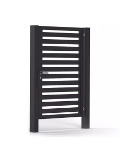 Modern Stahl Pforte Gartentür BR.11