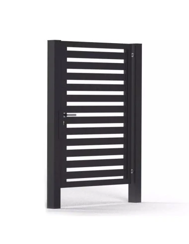 Modern Stahl Pforte Gartentür BR.11