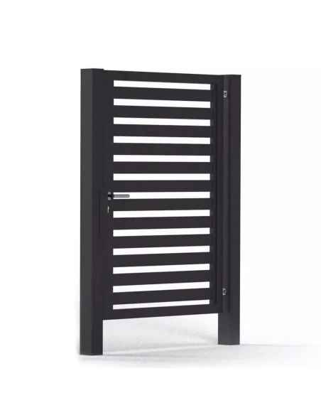 Modern Stahl Pforte Gartentür BR.11