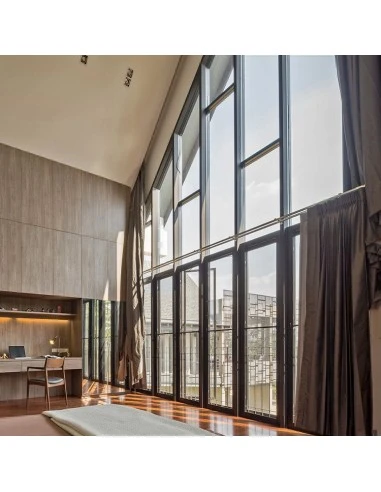 Aluminium Fenster Brandschutzfenster F60 500 x 1200 mm MB-78EI