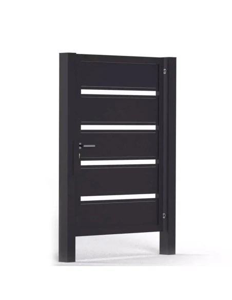 Modern Stahl Pforte Gartentür BR.30