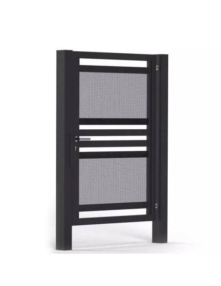 Modern Stahl Pforte Gartentür BR.29