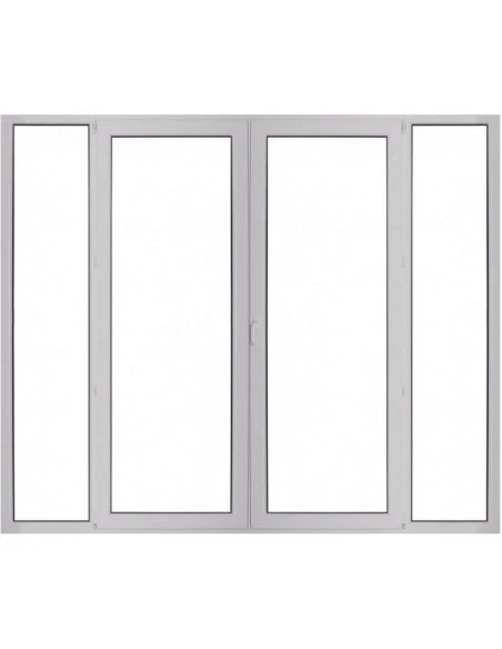 Kunststoff Balkontür PVC 2600 x 2200 mm Terrassentür Festverglasung | Dreh | Dreh-Kipp | Festverglasung | Bodentiefe Fenster