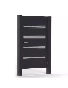 Modern Stahl Pforte Gartentür BR.31