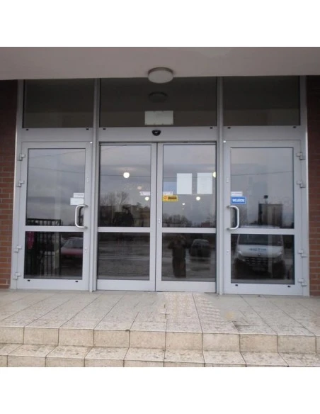 Aluminium Hebe-Schiebetüren Terrassentür 1800 x 2100 mm MB-59S | Bodentiefe Fenster