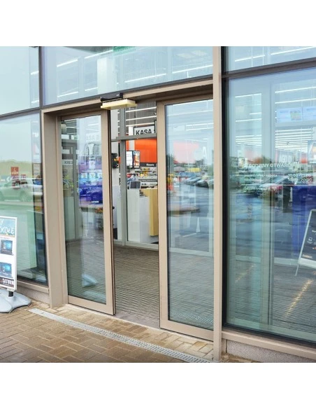 Aluminium Hebe-Schiebetüren Terrassentür 1800 x 2100 mm MB-59S | Bodentiefe Fenster