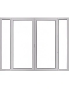 Kunststoff Balkontür 2800 x 2200 mm Terrassentür Festverglasung | Dreh | Dreh-Kipp | Festverglasung | Bodentiefe Fenster