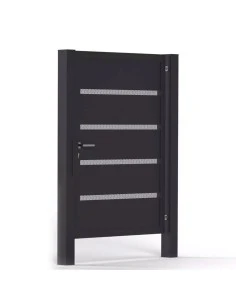 Modern Stahl Pforte Gartentür BR.33